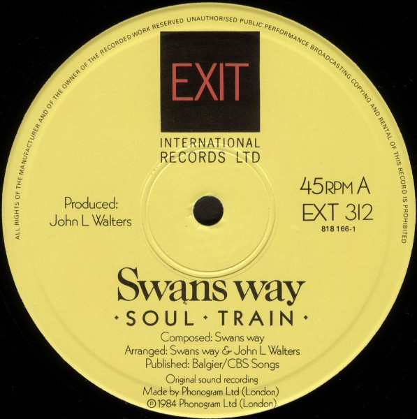 Swans Way - Soul Train | Exit International Records (EXT 312) - 3