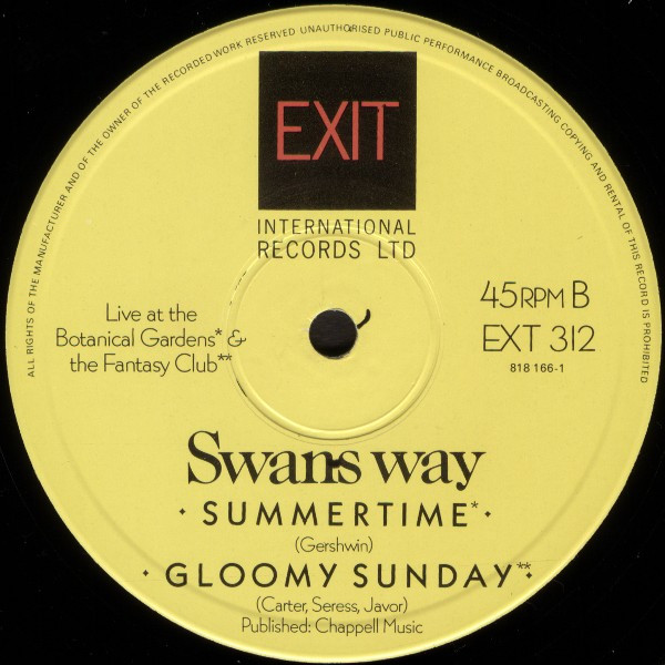 Swans Way - Soul Train | Exit International Records (EXT 312) - 4