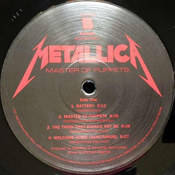 Metallica - Master Of Puppets | Blackened (BLCKND005R-1) - 3