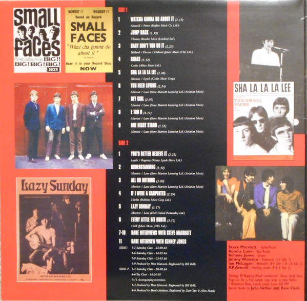 Small Faces - The BBC Sessions | Strange Fruit (SFRSLP087) - 2 Small Faces - The BBC Sessions | Strange Fruit (SFRSLP087) - 2