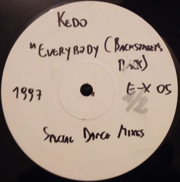 Kedo - Everybody (Backstreet's Back) Special Dance Mixes | EX (E-X 05) - 2