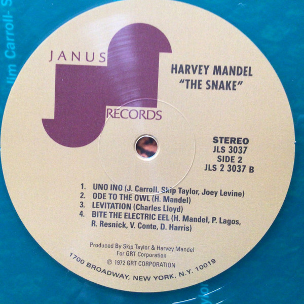 Harvey Mandel - The Snake | Janus Records (JLS23037) - 3 Harvey Mandel - The Snake | Janus Records (JLS23037) - 3