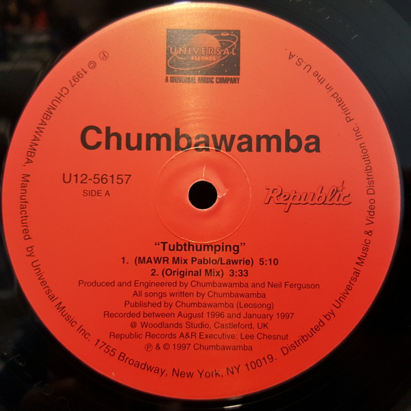 Chumbawamba - Tubthumping | Universal Records (U12 56157) - main