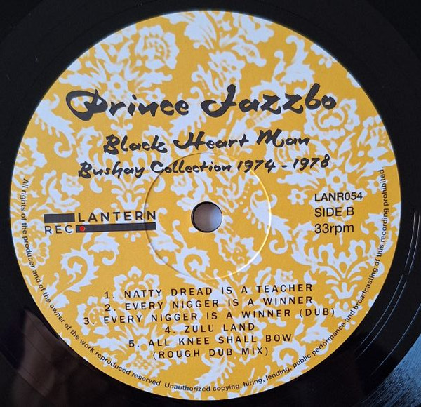 Prince Jazzbo - Black Heart Man - Bushay Collection 1974 - 1978 | Lantern Rec. (LANR054) - 4