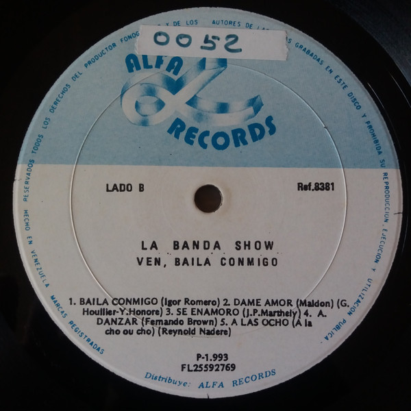 La Banda Show - Ven Baila Conmigo | Alfa Records (8381) - 3 La Banda Show - Ven Baila Conmigo | Alfa Records (8381) - 3