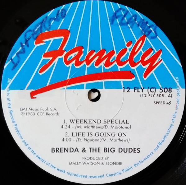 Brenda & The Big Dudes - Weekend Special | Family (12FLY(C) 508) - 3