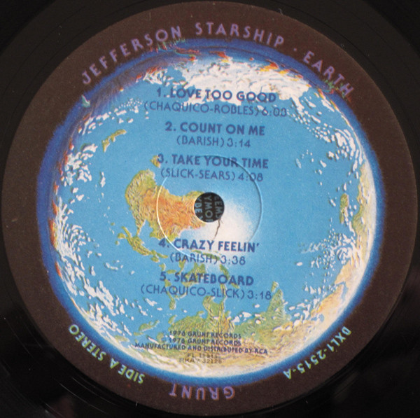 Jefferson Starship - Earth | Grunt (FL 12515) - 3 Jefferson Starship - Earth | Grunt (FL 12515) - 3