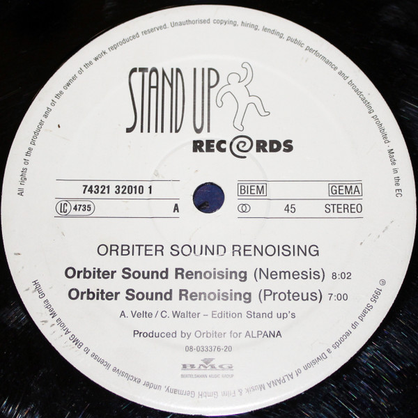 Orbiter - Orbiter Sound Renoising | Stand Up Records (74321 32010 1) - 3 Orbiter - Orbiter Sound Renoising | Stand Up Records (74321 32010 1) - 3