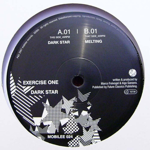 Exercise One - Dark Star | Mobilee (mobilee 024) - main