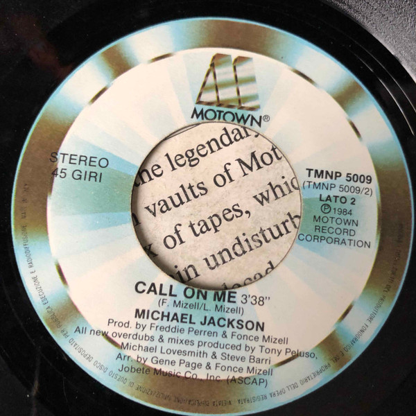 Michael Jackson - Farewell My Summer Love | Motown (TMNP 5009) - 4
