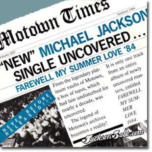 Michael Jackson - Farewell My Summer Love | Motown (TMNP 5009) - main