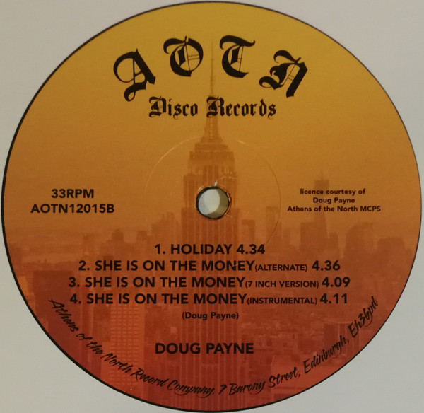 Doug Payne - She Is On The Money | Athens Of The North (AOTN12015) - 2 Doug Payne - She Is On The Money | Athens Of The North (AOTN12015) - 2