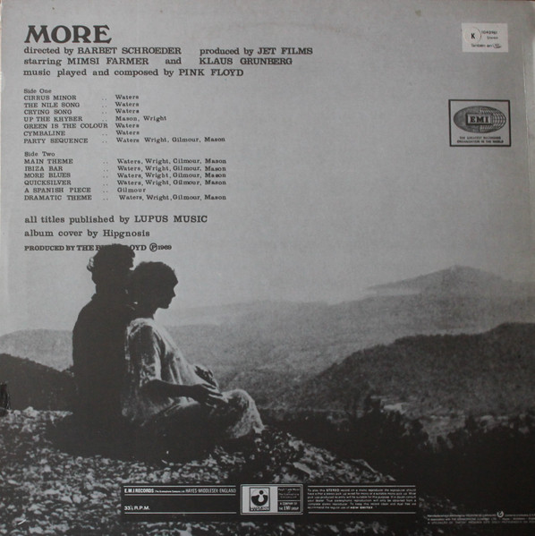 Pink Floyd - Soundtrack From The Film "More" | Harvest (1040961) - 2