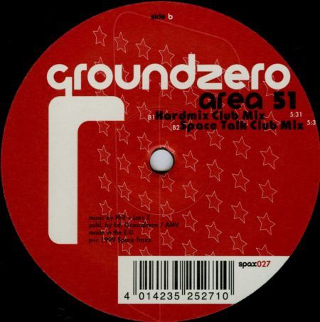 Groundzero - Area 51 | Space Traxx (spax027) - main