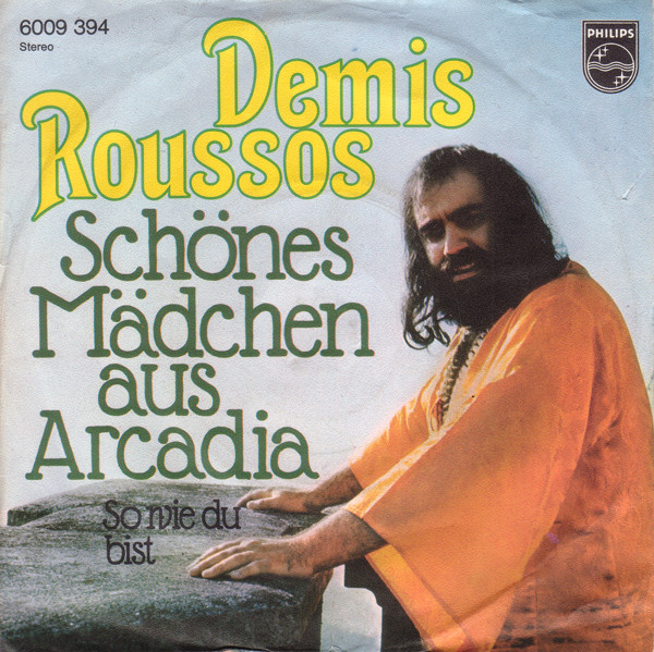 Demis Roussos - Schönes Mädchen Aus Arcadia | Philips (6009 394)