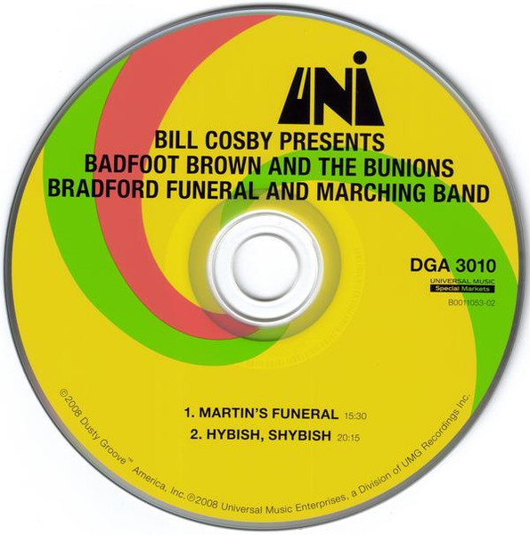 Bill Cosby Presents Badfoot Brown & The Bunions Bradford Funeral Marching Band - Bill Cosby Presents Badfoot Brown & The Bunions Bradford Funeral & Marching Band | Dusty Groove America (DGA 3010) - 3