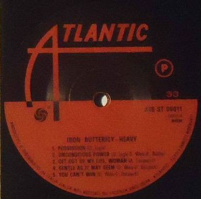 Iron Butterfly - Heavy | Atlantic (ATS ST 06011) - 3 Iron Butterfly - Heavy | Atlantic (ATS ST 06011) - 3