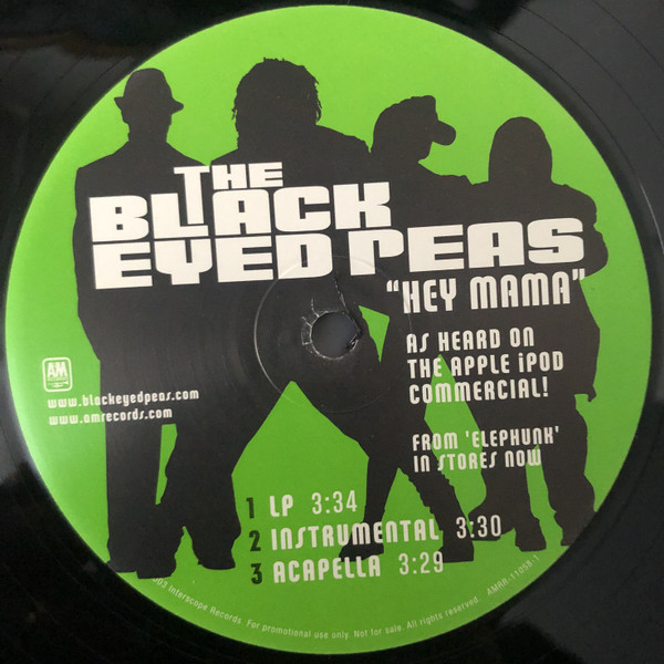 Black Eyed Peas - Hey Mama | A&M Records (AMRR-11058-1) - 3 Black Eyed Peas - Hey Mama | A&M Records (AMRR-11058-1) - 3