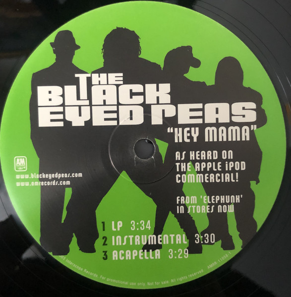 Black Eyed Peas - Hey Mama | A&M Records (AMRR-11058-1) - 2 Black Eyed Peas - Hey Mama | A&M Records (AMRR-11058-1) - 2