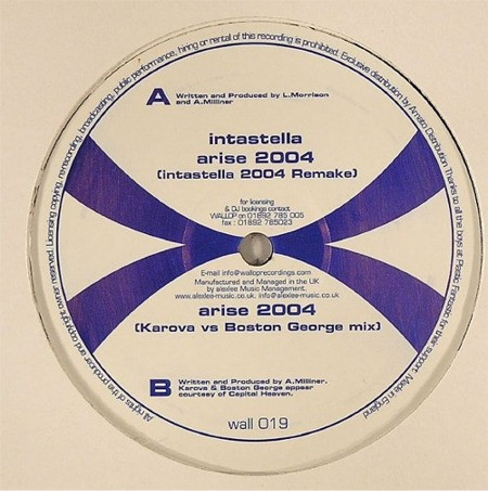 Intastella - Arise 2004 | Wallop Recordings (wall 019) - main