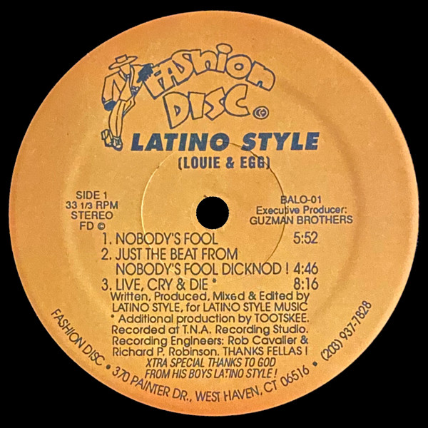 Latino Style - Nobody's Fool | Fashion Disc (BALO-01) - main