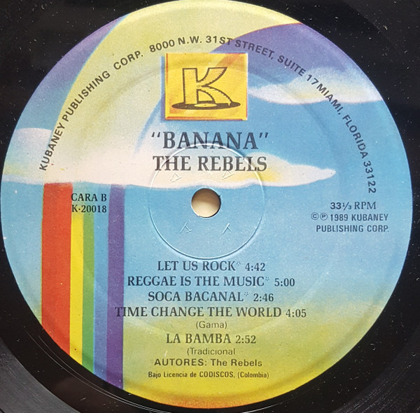 The Rebels - Banana - La Rumba de San Martin | Kubaney (K-20018) - 4 The Rebels - Banana - La Rumba de San Martin | Kubaney (K-20018) - 4