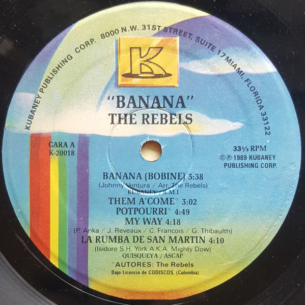 The Rebels - Banana - La Rumba de San Martin | Kubaney (K-20018) - 3 The Rebels - Banana - La Rumba de San Martin | Kubaney (K-20018) - 3
