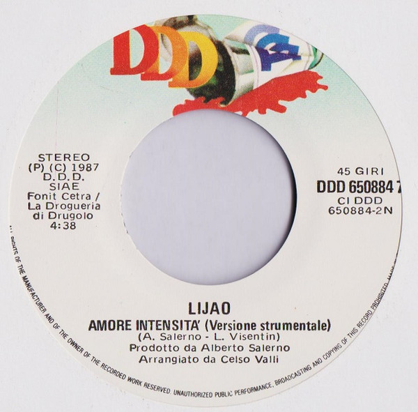 Lijao - Amore Intensità | DDD (DDD 650884 7) - 4