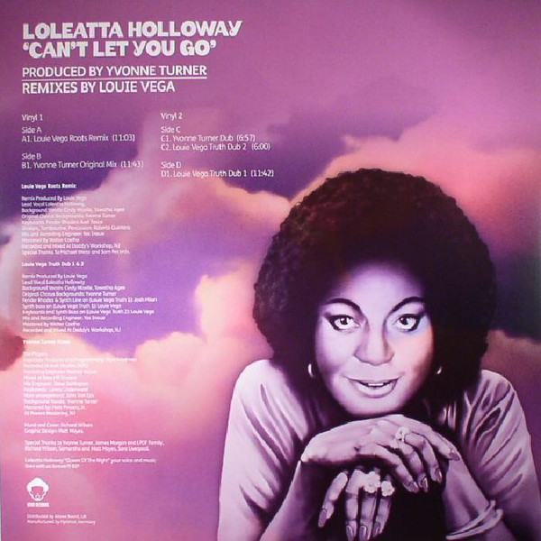 Loleatta Holloway - Can't Let You Go | Vega Records (VR 171) - 2