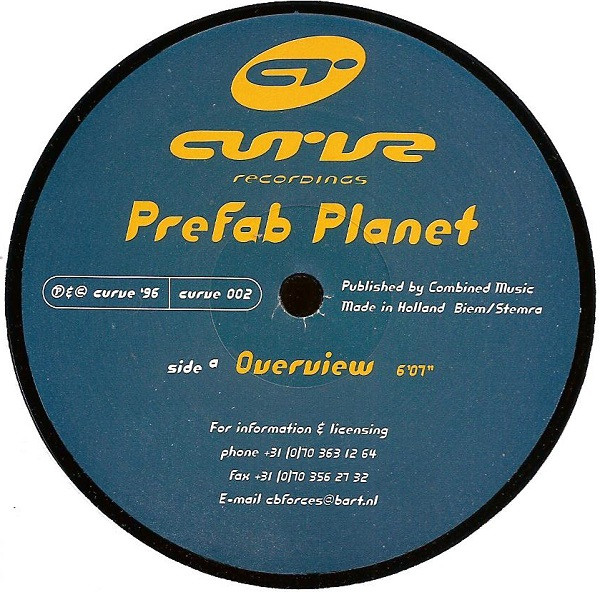 Prefab Planet - Overview | Curve Recordings (CURVE 002)
