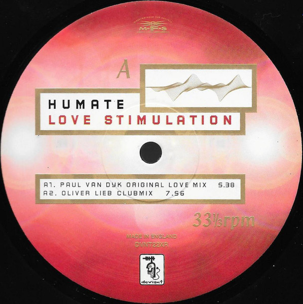 Humate - Love Stimulation | Deviant Records (DVNT22XR) - 3