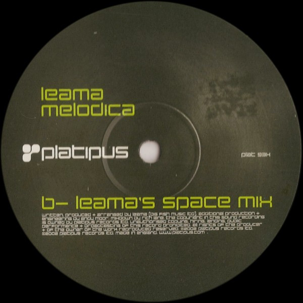 Leama - Melodica | Platipus (plat 93x) - 3