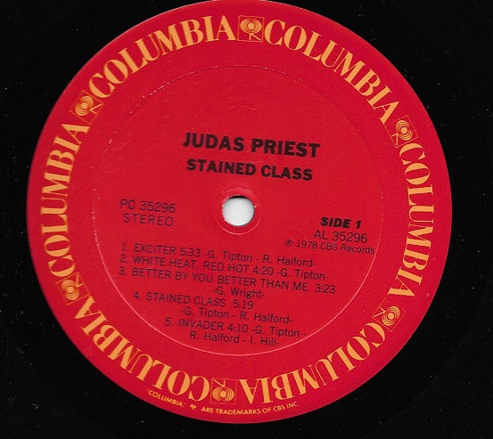 Judas Priest - Stained Class | Columbia (PC 35296) - 3