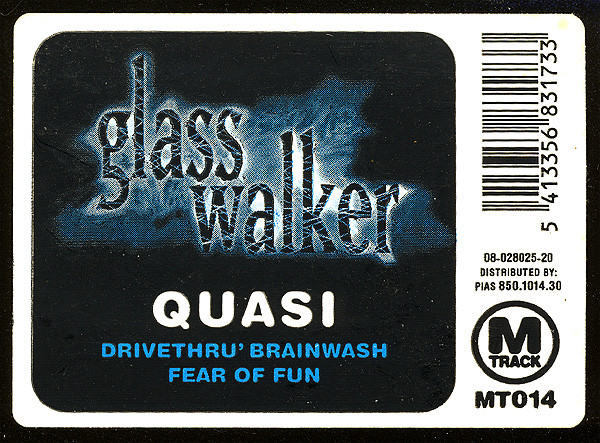 Glass Walker - Quasi / Drivethru' Brainwash / Fear Of Fun | M-Track (MT014) - 3 Glass Walker - Quasi / Drivethru' Brainwash / Fear Of Fun | M-Track (MT014) - 3
