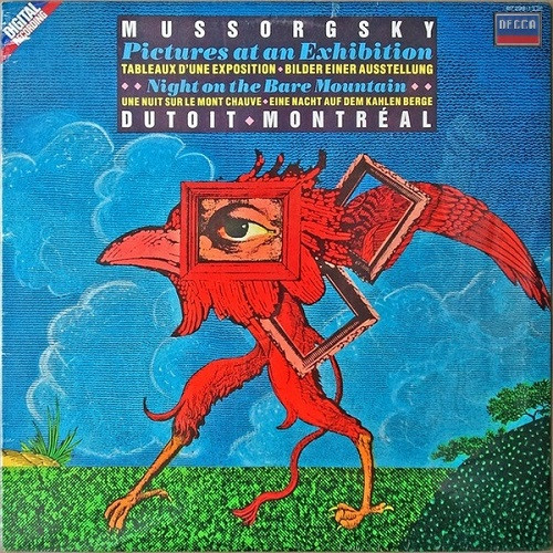 Modest Mussorgsky , Charles Dutoit , Orchestre symphonique de Montréal - Pictures At An Exhibition = Tableaux D'Une Exposition = Bilder Einer Ausstellung / Night On The Bare Mountain = Un Nuit Sur Le Mont Chauve = Eine Nacht Auf Dem Kahlen Berge | Decca (417 299-1)