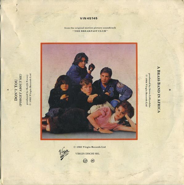 Simple Minds - Don't You (Forget About Me) | Virgin (VIN 45145) - 2