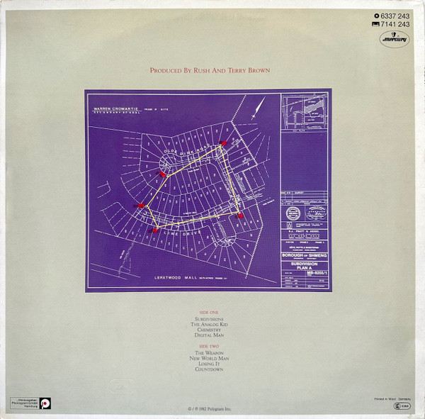 Rush - Signals | Mercury (6337 243) - 2