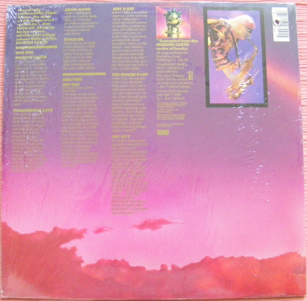 Edgar Winter - Mission Earth | Rhino Records (R1 70709) - 2