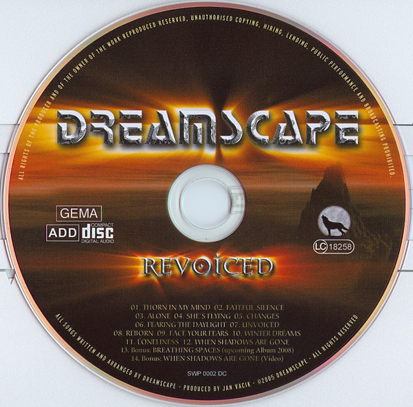 Dreamscape - Revoiced CD | Silverwolf Productions (SWP 0002 DC) - 3 Dreamscape - Revoiced CD | Silverwolf Productions (SWP 0002 DC) - 3