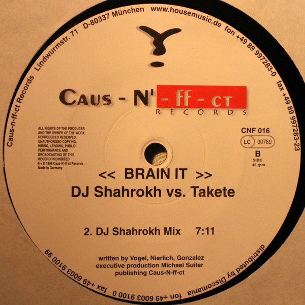 Shahrokh Dini vs. Takete - Brain It | Caus-N'-ff-ct (CNF 016)