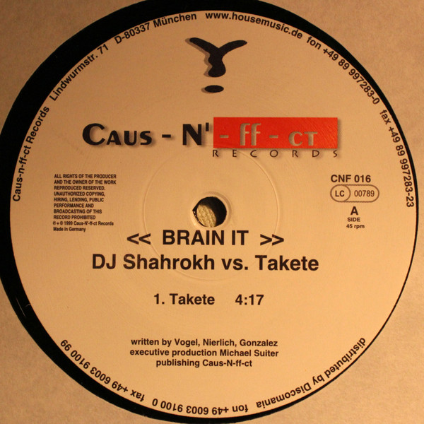 Shahrokh Dini vs. Takete - Brain It | Caus-N'-ff-ct (CNF 016) - 2