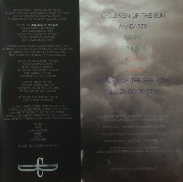 Dead Can Dance - Anastasis | [PIAS] Recordings (PIASR311DLP) - 4
