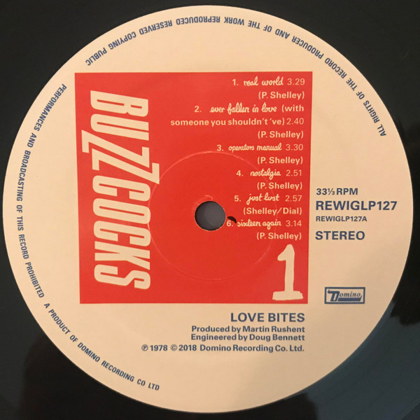 Buzzcocks - Love Bites | Domino (REWIGLP127) - 4