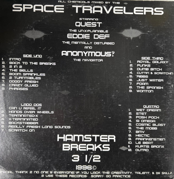 Space Travelers - Hamster Breaks Vol. 3 1/2 | Space Travelers (ST-305)