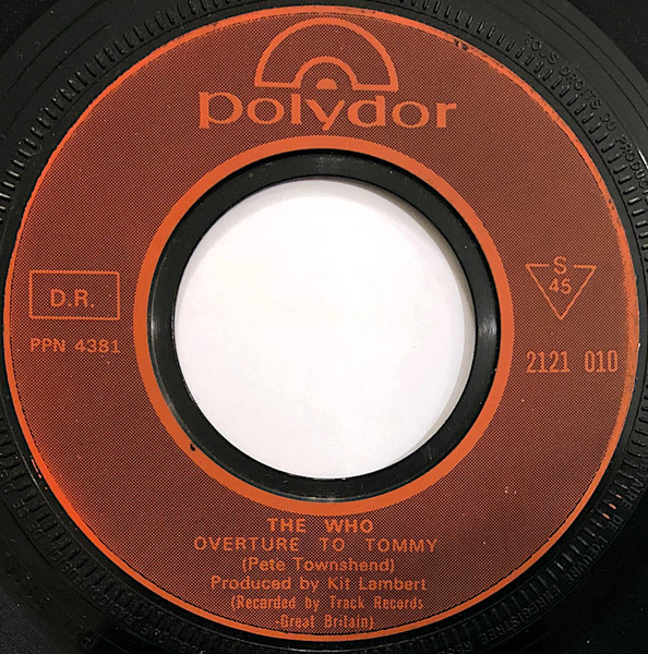 The Who - See Me, Feel Me / Overture To Tommy | Polydor (2121 010) - 4