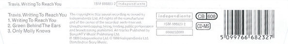 Travis - Writing To Reach You | Independiente (ISM 666823-2) - 3