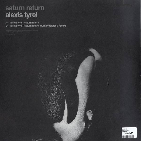 Alexis Tyrel - Saturn Return | Grayarea (grayarea 009)