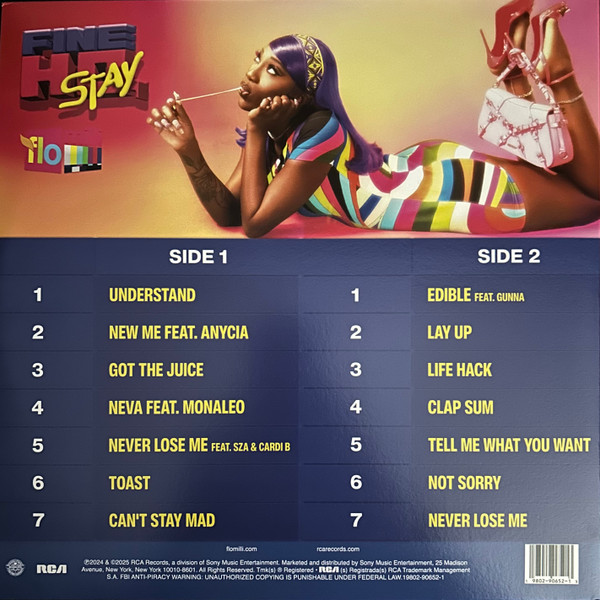 Flo Milli - Fine Ho, Stay | RCA (198029065213) - 2