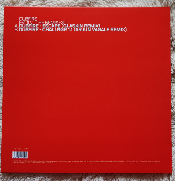 Dubfire - EVOLV | The Remixes (1) | SCI + TEC Vinyl Audio (TEC9S1) - 2