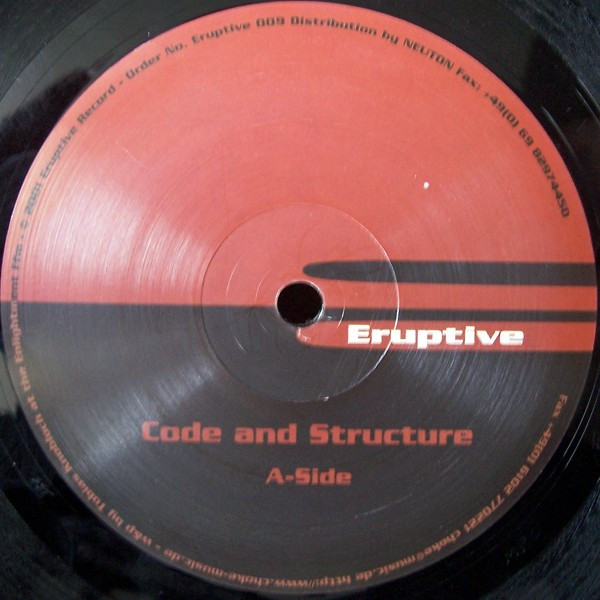 Code And Structure - Untitled | Eruptive (ERUPTIVE009)